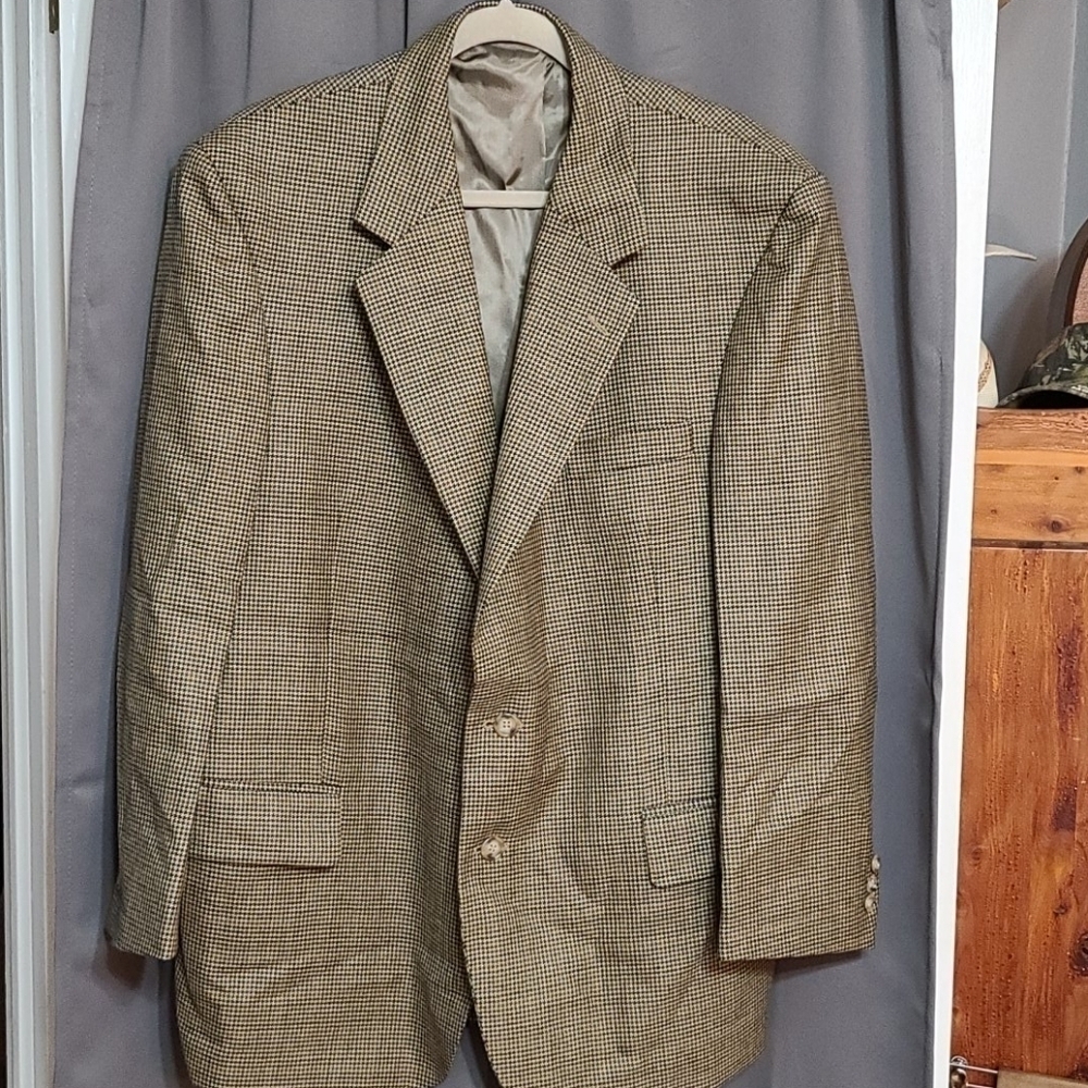John Weitz Signature Collection wool coat 44R